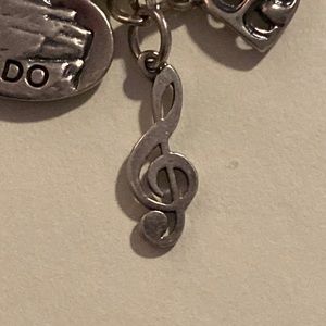 RETIRED: James Avery Treble Clef charm